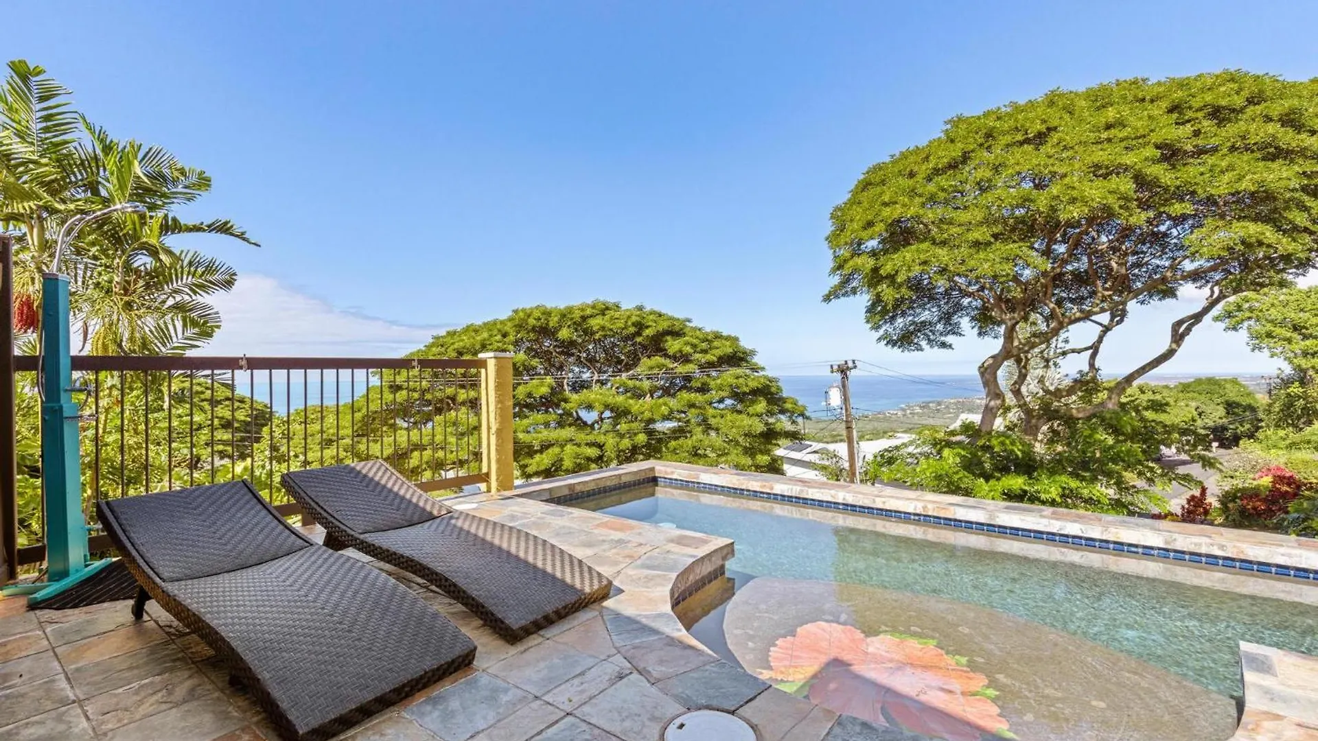 Dom wakacyjny Willa Walua Oasis Private Pool With Ocean Views Kailua-Kona