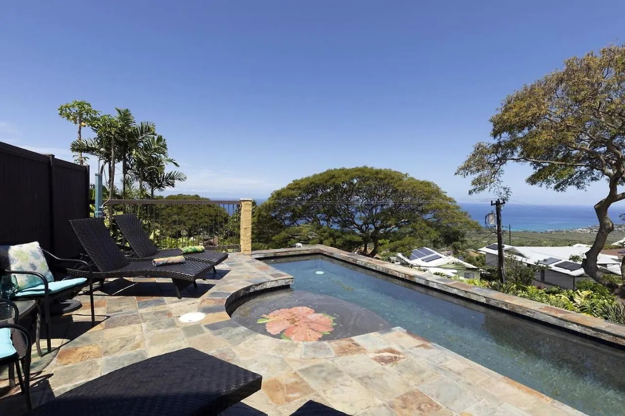 Walua Oasis Private Pool With Ocean Views location